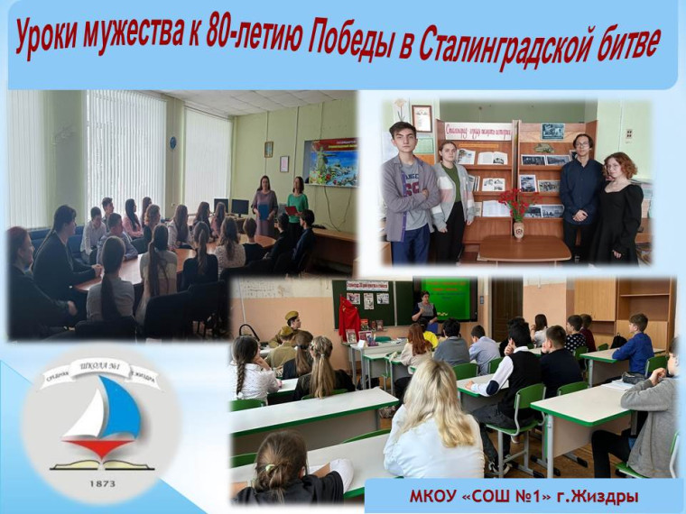 Уроки памяти к 80-летию Победы в Сталинградской битве.